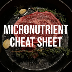 Micronutrient Cheat Sheet